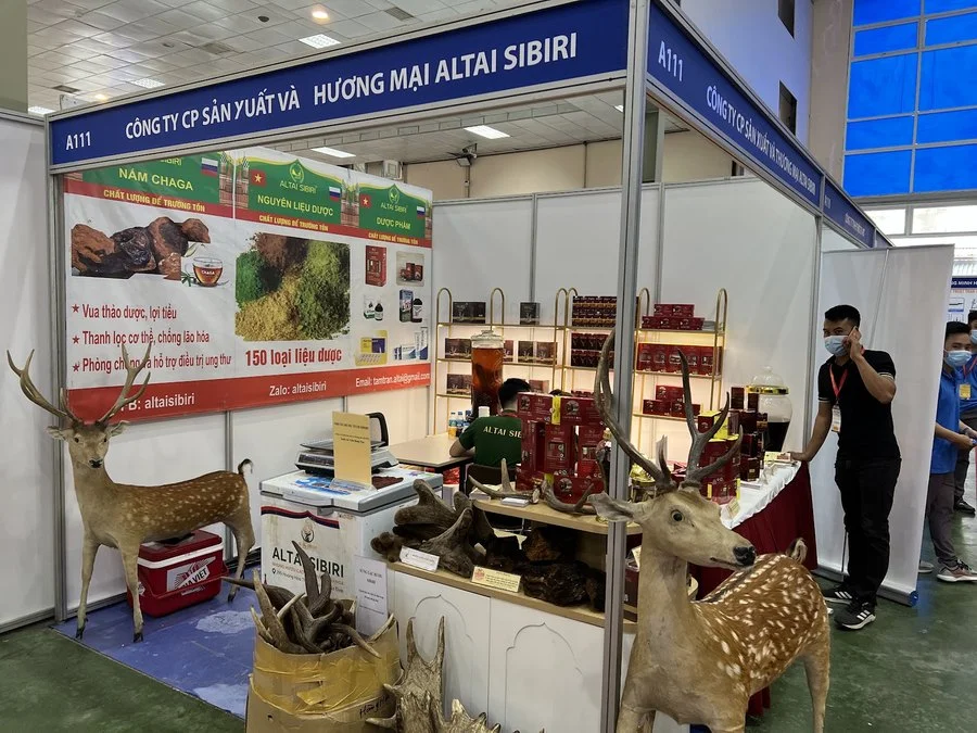 Gian hàng A111 tại hội chợ triển lãm