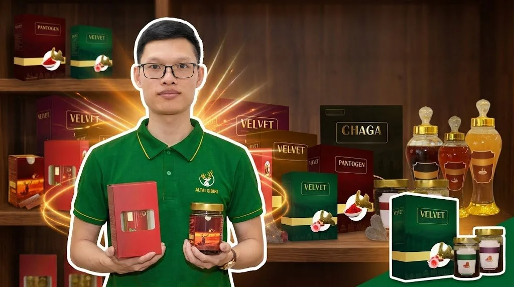 Altai Sibiri - dòng Nhung Hươu Tươi